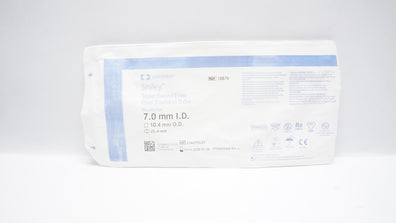 Covidien 18870 Shiley TaperGuard Evac Oral Tracheal Tube 7.0ID x 10.4OD x 25.4mm
